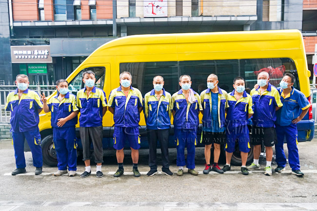 黃螞蟻搬家承接老碼頭火鍋店搬遷項目圓滿成功