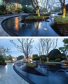 景觀水景與景觀藝術(shù)的交融